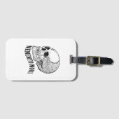 Memento mori gepäckanhänger (Vorderseite (Horizontal))