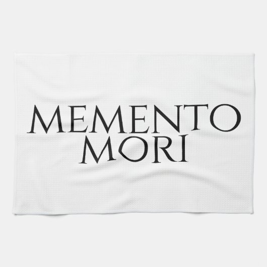 Memento Mori Geschirrtuch (Horizontal)