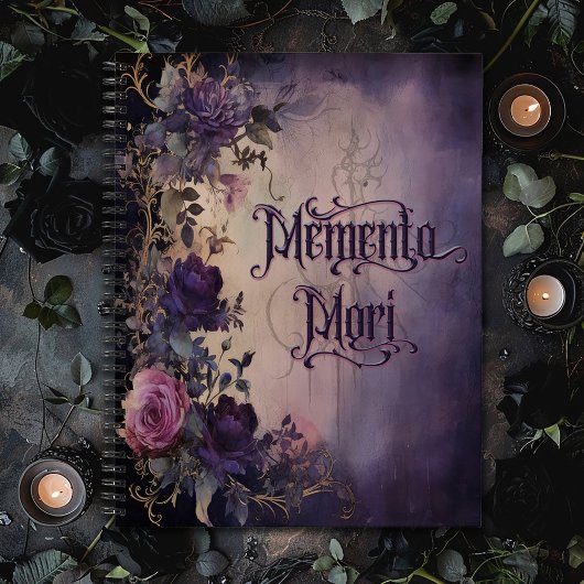 Memento Mori Gothic Notizblock