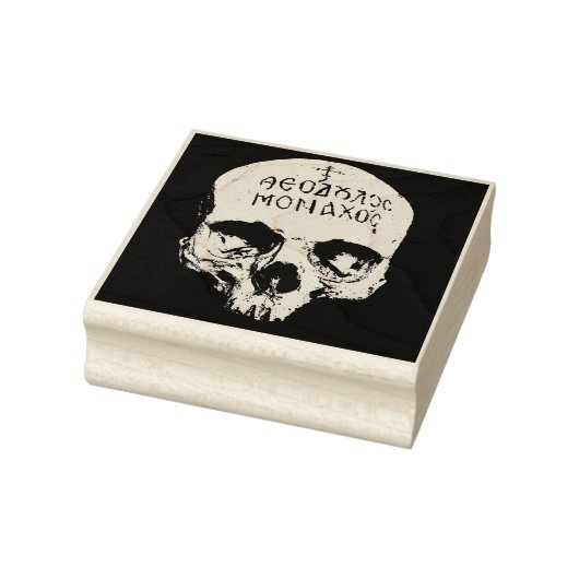 Memento mori gummistempel (Stempel)
