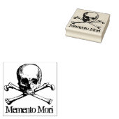 Memento mori gummistempel (Stempel)