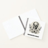 Memento Mori - Hardcover Bullet Journal  Notizblock (Innenseite)