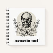 Memento Mori - Hardcover Bullet Journal Notizblock (Vorderseite)