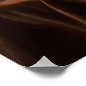 Memento Mori Hourglass Skull Vanitas Dark  Poster (Ecke)