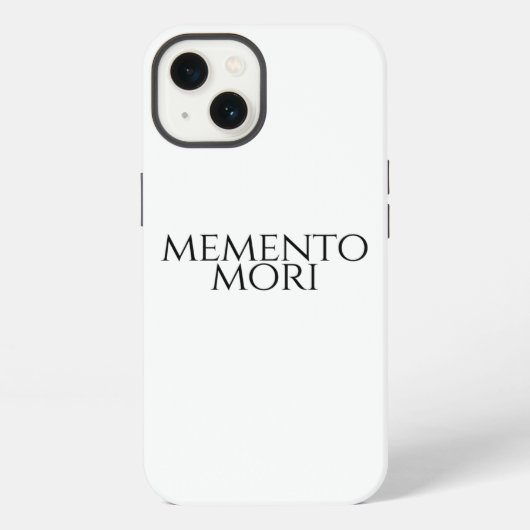 Memento Mori iPhone Hülle (Rückseite)