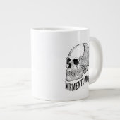 Memento mori Jumbo-Tasse (Vorderseite Rechts)