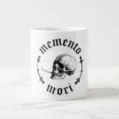 Memento Mori Jumbo-Tasse (Vorderseite)