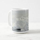 Memento Mori Kaffeetasse (Vorderseite Links)