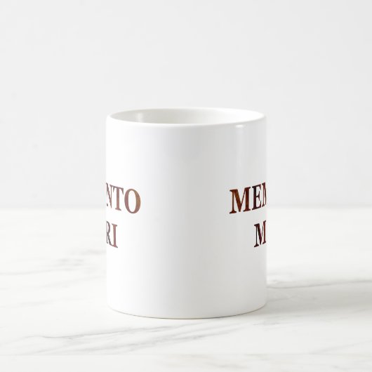 Memento mori kaffeetasse (Mittel)