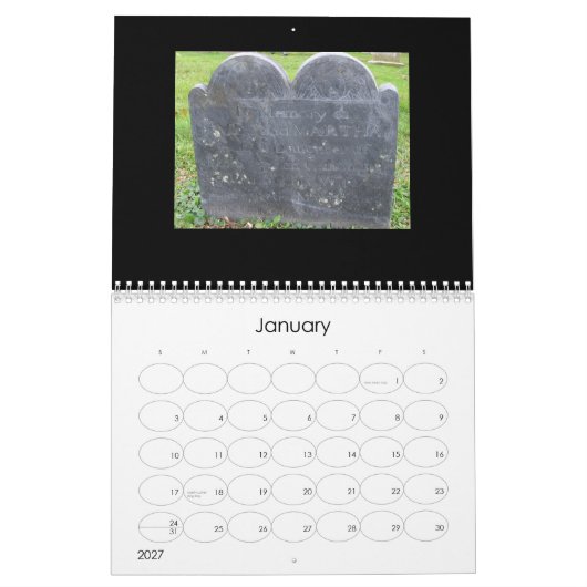 Memento Mori Kalender (Jan 2027)