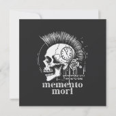 Memento Mori Karte (Vorderseite)