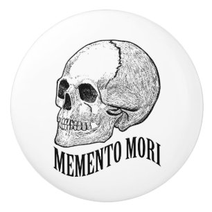 Memento mori keramikknauf