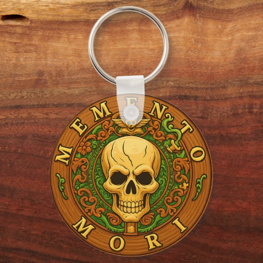 Memento Mori Keychain by Phil Elmore Schlüsselanhänger (Rückseite)