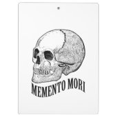 Memento mori klemmbrett (Rückseite)