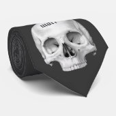 Memento-mori-Krawatte Krawatte (Gerollt)