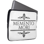 Memento Mori Laptopschutzhülle (Vorne Rechts)
