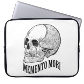 Memento mori laptopschutzhülle (Vorderseite)