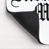 Memento Mori - lateinische Phrase Mousepad (Ecke)