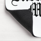 Memento Mori - lateinische Phrase Mousepad (Ecke)