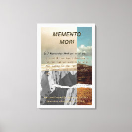 Memento Mori Leinwanddruck