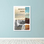Memento Mori Leinwanddruck (Insitu (Holzboden))
