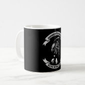 MEMENTO MORI Liebe Ihr Schicksal Grimm Sensenmann Kaffeetasse (Vorderseite Links)