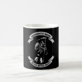 MEMENTO MORI Liebe Ihr Schicksal Grimm Sensenmann Kaffeetasse (Mittel)