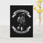 MEMENTO MORI Liebe Ihr Schicksal Grimmig Sensenman Karte (Gelbe Blume)