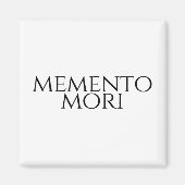 Memento Mori Magnet (Vorne)