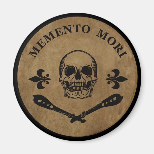 Memento mori magnet (Vorne)