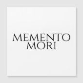 Memento Mori Magnetkarte (Vorderseite)