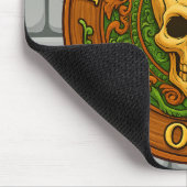 Memento Mori Mauspad von Phil Elmore (Ecke)