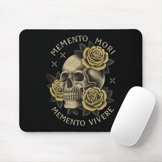 Memento Mori Memento Vivere _ Philosophie & amp; L Mousepad (Mit Mouse)