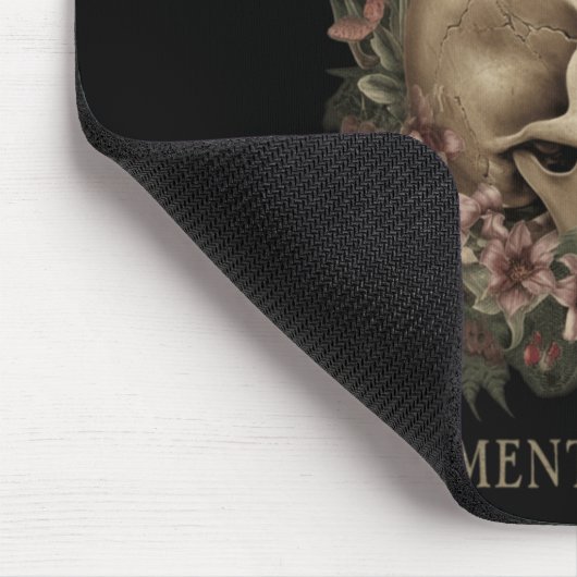 Memento Mori Memento Vivere _ Philosophie & amp; L Mousepad (Ecke)
