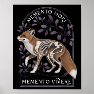 Memento Mori Memento Vivere _ Philosophie & amp; L Poster