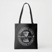 Memento mori memento vivere tasche (Vorderseite)