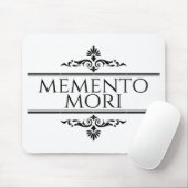 Memento Mori Mousepad (Mit Mouse)
