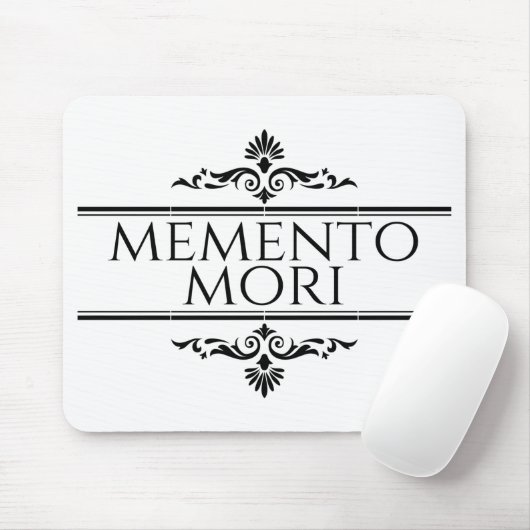 Memento Mori Mousepad (Mit Mouse)