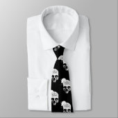 Memento Mori Neck Tie Krawatte (Gebunden)