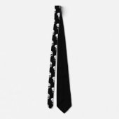 Memento Mori Neck Tie Krawatte (Rückseite)