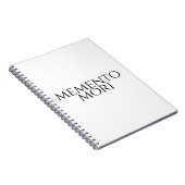 Memento Mori Notizblock (Rechte Seite)