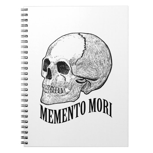 Memento mori notizblock (Vorderseite)