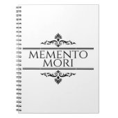 Memento Mori Notizblock (Vorderseite)