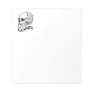 Memento mori notizblock