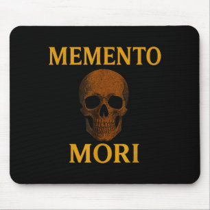 Memento Mori Philosophie Stoizismus Zitat Mousepad