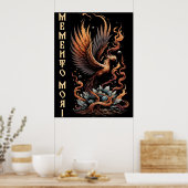 Memento Mori - Phoenix der Neuheit Poster (Küche)