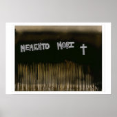 MEMENTO MORI POSTER (Vorne)