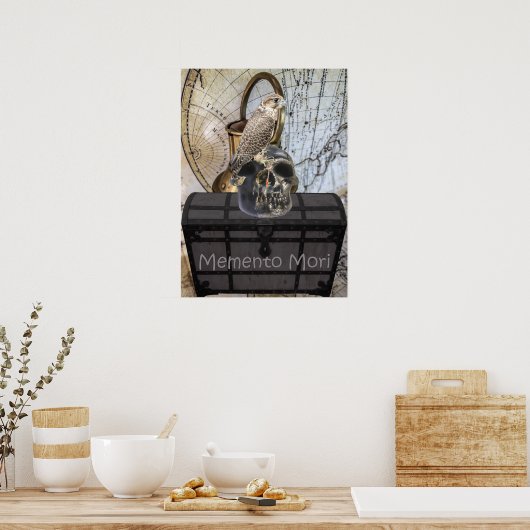Memento Mori Poster (Küche)