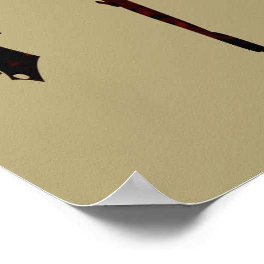 Memento mori poster (Ecke)