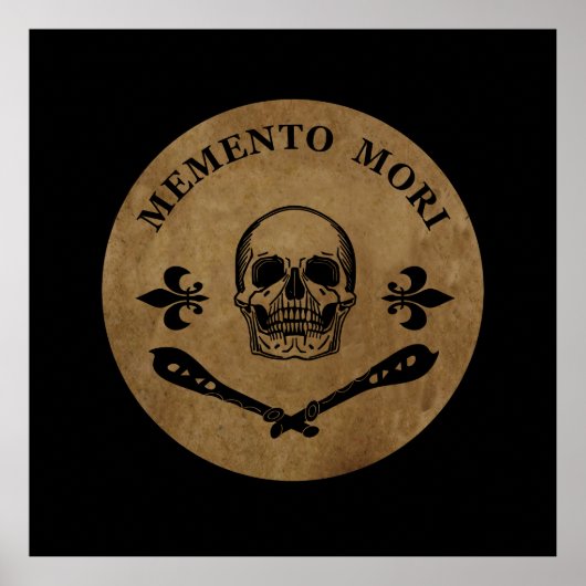 Memento mori poster (Vorne)